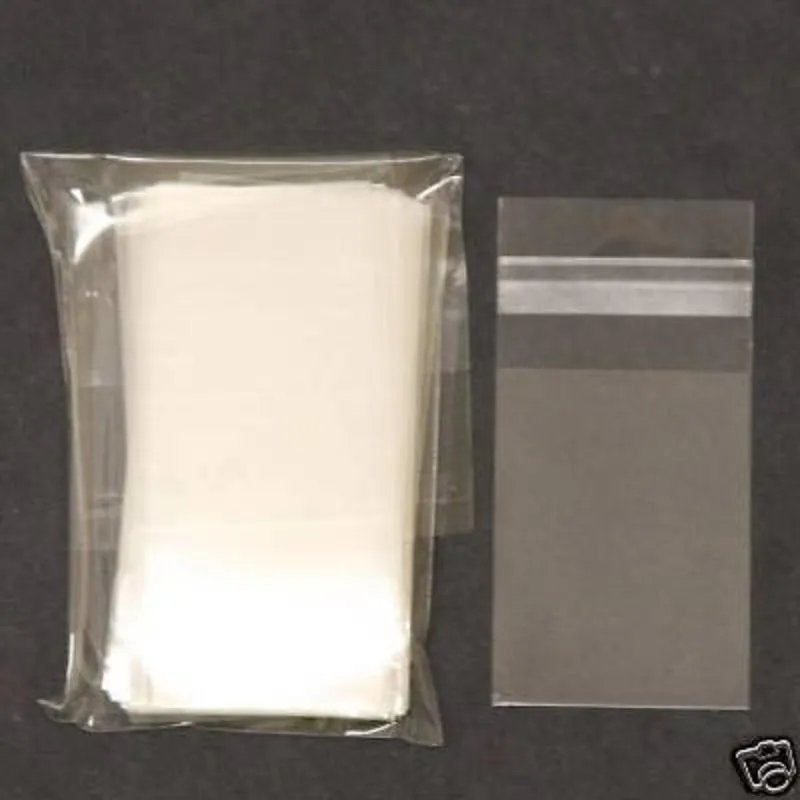 Hot Plastic Bag 1.5X2 Self Adhesive Clear Small 100 Bags Sa