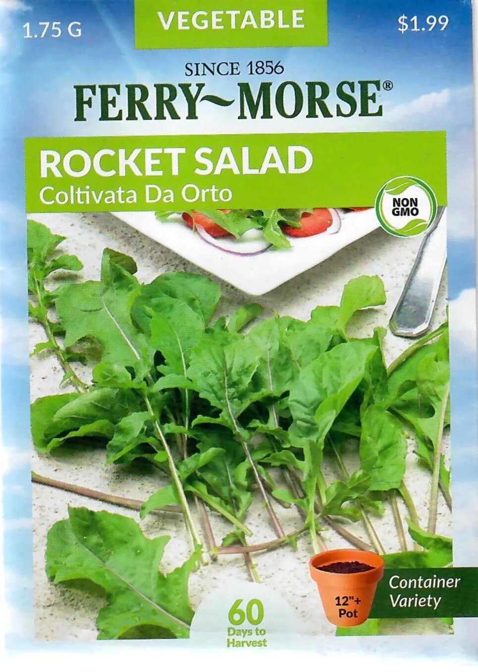 Lettuce Rocket Salad Vegetable Seeds