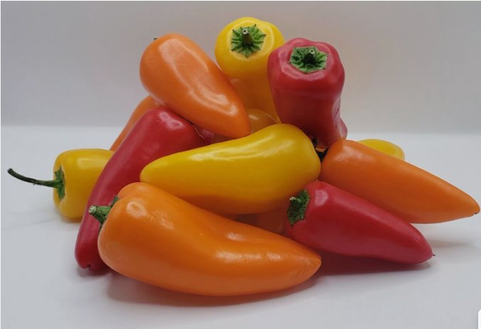 Lunchbox Super Sweet Mini Peppers Non Gmo Vegetable Heirloom 20 Seeds for Garden Planting