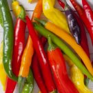 Rainbow Cayenne Pepper Mix Vegetable Heirloom 30 Seeds for Garden Planting
