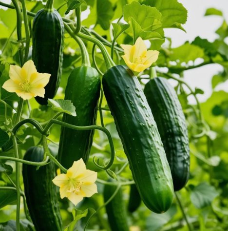 Cucumber Muncher Burpless Vegetable Heirloom 30 Seeds For garden Planting