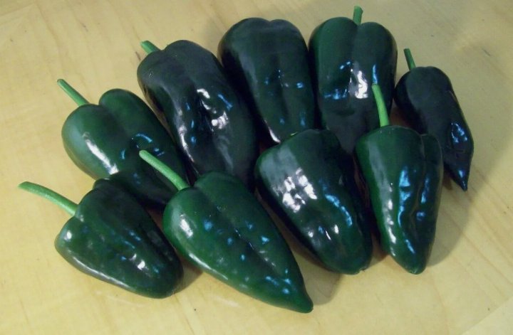 Ancho Poblano Pepper Chili Poblano Mild&Acirc;&nbsp;Vegetable Heirloom 30 Seeds For garden Planting