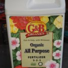 G&B Organics All Purpose Fertilizer 1 Qt Easy to Grow