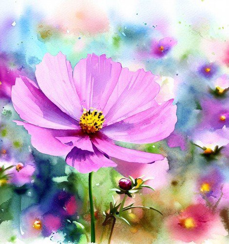 Cosmos Bipinnatus Cosmos Dwarf Mixed Flower Seeds Delicate Colorful Flowers Easy to Grow