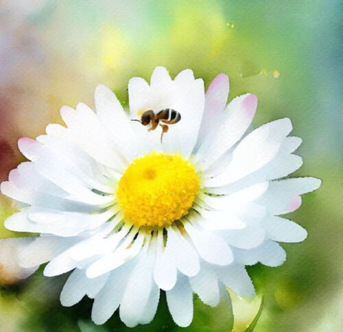 Bellis Perennis English Daisy Single White Flower Seeds Iconic Spring Flower Easy to Grow