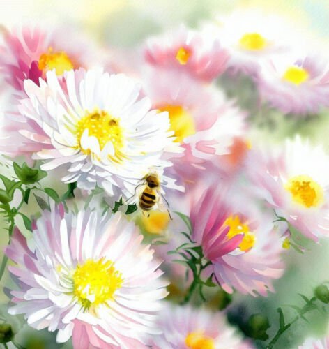 Aster Pilosus Frost Aster Flower Seeds Dense Clusters Of Flowers Easy to Grow