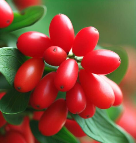 Cornus Mas Cornelian Cherry Shrub Seeds Early Bloomer Easy to Grow