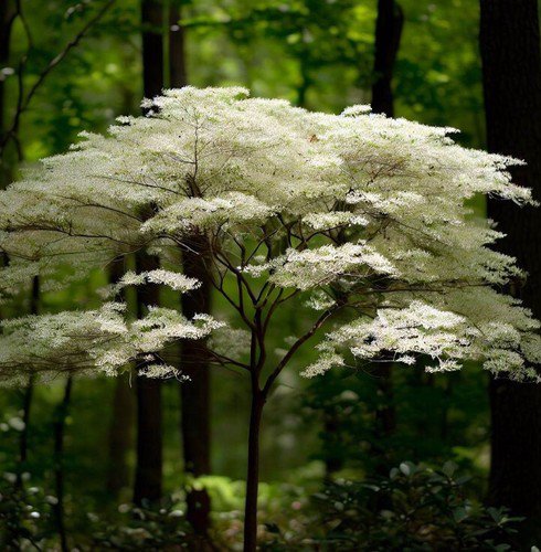 Cornus Racemosa Gray Dogwood Shrub Seeds Creamy White Flowers Easy to Grow