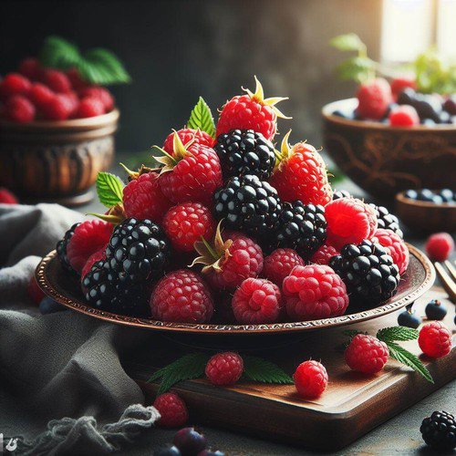 Rubus Occidentalis Black Raspberry Fruit Seeds Delicious Black Raspberries Easy to Grow