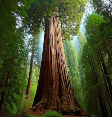 Sequoia Sempervirens California Redwood Tree Seeds 25% Germ Tallest Trees Easy to Grow