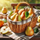 Pyrus Communis 'Bartlett' Bartlett Pear Fruit Seeds Most Popular Pear Easy to Grow