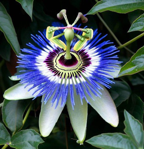 Passiflora Caerulea Bluecrown Passionflower Vine Seeds Stunning Large Flowers Easy to Grow