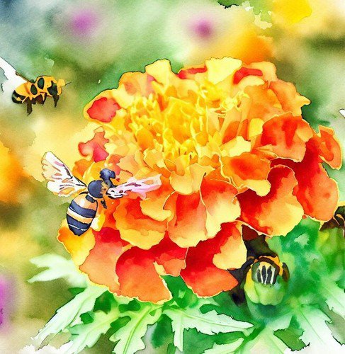 Tagetes Erecta African Marigold Crackerjack Flower Seeds Showy And Fragrant Easy to Grow