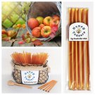 5 Pack Apple Honey Teasers Natural Honey Snack Sticks Honeystix Straws Easy to Grow