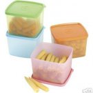New Tupperware Medium Square Round Set *4*