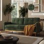 67.7â Loveseat Sofa, Mid Century Modern Decor Love Seat Couches for Living Room, Button Tufted