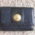 authentic Coach Ergo Signature Black Wallet 40471