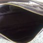 authentic COACH signature brown hobo stripe handbag
