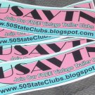 NEW  'USAVTN' Vinyl Bumper Sticker