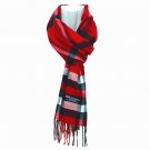 Plaid Red Black Mens Womens Wool Scarf Scotland Made Scarves Winter 100% Cashmere Plaid Red Black Mens Womens Wool Scarf Scotland Made Scarves Winter 100% Cashmere