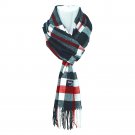 Plaid Black White Mens Womens Wool Scarf Scotland Made Scarves Winter 100% Cashmere