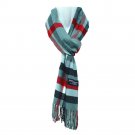 Plaid Gray Red Mens Womens Wool Scarf Scotland Made Scarves Winter 100% Cashmere Plaid Gray Red Mens Womens Wool Scarf Scotland Made Scarves Winter 100% Cashmere
