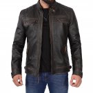 Men Leather Fashion Jacket