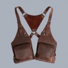 Handmade Leather Shoulder Holster Bag | Crossbody Festival Harness Vest | Travel Chest Bag Handmade Leather Shoulder Holster Bag | Crossbody Festival Harness Vest | Travel Chest Bag