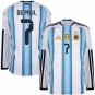 Argentina Home Long Sleeve De Paul 7  2026-2027