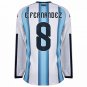 Argentina Home Long Sleeve E.Fernandez 8  2026-2027