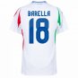 Italy Away Barella 18  2024-2025