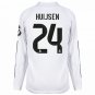 Real Madrid Home Long Sleeves Huijsen 24  2025-2026