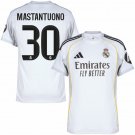 Real Madrid Home Mastantuono 30  2025-2026