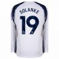 Tottenham Home Long Sleeves Solanke 19  2025-2026 (Premier League)