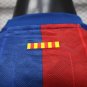 25 26 Barcelona Player Version Retro Red Blue Soccer