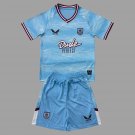 25 26 Burnley Away Kids Soccer  Size 16-28