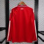 26 27 Manchester United Home Long Sleeve Soccer