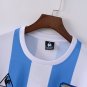 1986 Argentina Home Long Sleeve Retro Soccer