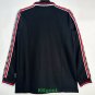1998-1999 Man Utd Black Long Sleeve Retro Soccer