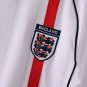 2002 England Home Long Sleeve Retro Soccer