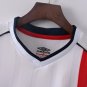 2002 England Home Long Sleeve Retro Soccer