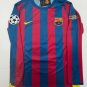 2006 Final Barcelona Home Retro  Ronaldinho #10 Long Sleeve Vintage Icon