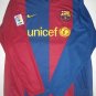2006-2007 FC Barcelona Ronaldinho Long Sleeve   Brazil Unicef