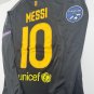 2011 12 Black Barcelona Away Retro  Messi #10 Long Sleeve Vintage Iconic