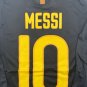 2011 12 Black Barcelona Away Retro  Messi #10 Long Sleeve Vintage Iconic