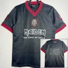 2016 West Ham Iron Maiden #16 Black Retro Soccer 2016 West Ham Iron Maiden #16 Black Retro Soccer