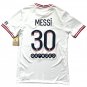 2021 22 PSG Fourth  #30 Messi Jordan Paris 4th Ooredoo Sponsor NEW