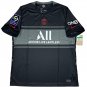 2021 22 PSG Third #30 Messi Soccer League-1 version 3rd Black Kit