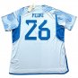 2022 23 Spain Away  #26 Pedri  World Cup Soccer Kit
