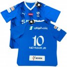 2023 24 Al Hilal Home #10 Neymar Jr Puma Soccer Saudi Pro League kit 2023 24 Al Hilal Home #10 Neymar Jr Puma Soccer Saudi Pro League kit
